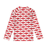 Red Fish Rash Guard