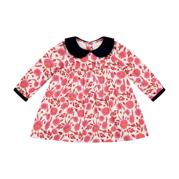 Pink Floral Georgia Dress