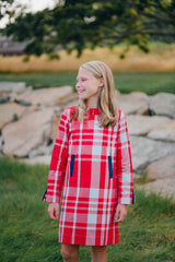 Red Plaid Scarlett Dress