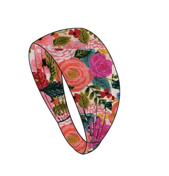 Rifle Paper Peach Floral Headband