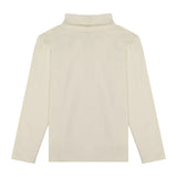 Cream Pima Cotton Turtleneck